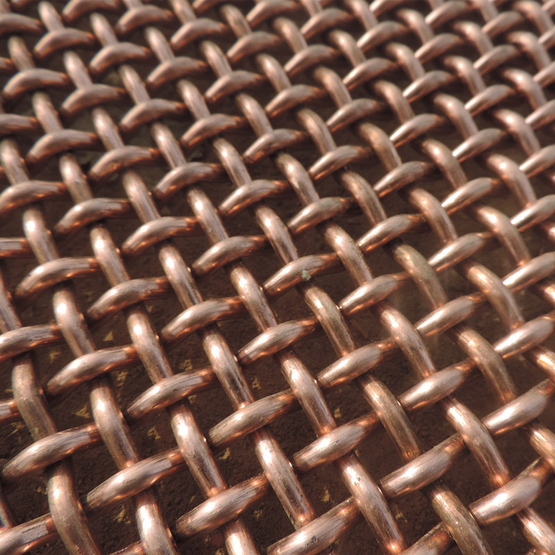Red Copper Woven Wire Mesh